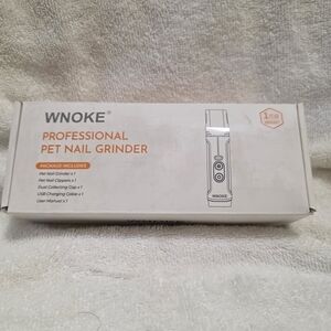 WNOKE Professional Pet Nail Grinder